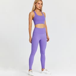 image-European & American Yoga Pants - Breathable & Quick-Drying Tights for Women, Peach