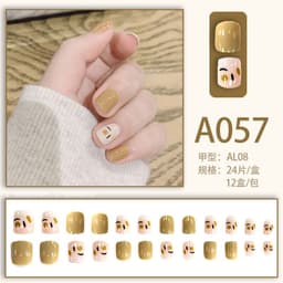 image-Internet celebrity new fake nails wearable nails finished nail patches nail art patches removable nail patches nail art accessories