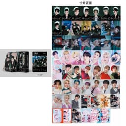 image-SK Stray Kids Album Cards - Bang Chan, Lee Know, Hyunjin
