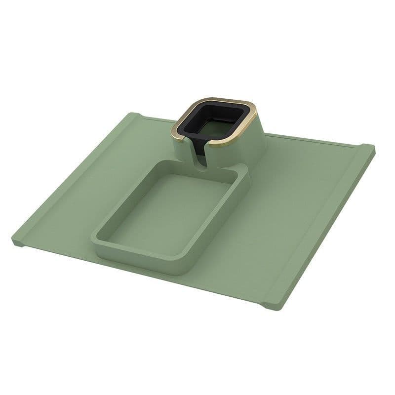 image-Silicone Sofa Cup Holder - Black Square