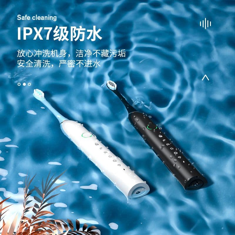 image-Electric Toothbrush USB Rechargeable Waterproof