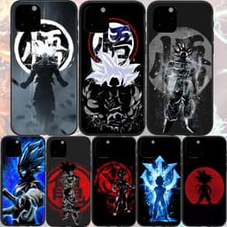 image-Suitable for iPhone15 anime Dragon Ball Goku mobile phone case