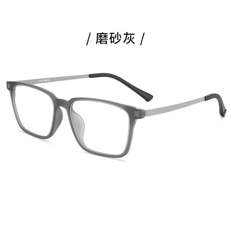 image-Ultra-light pure titanium myopia glasses frame men's anti-blue light flat glasses women's sunglasses frame wholesale 9822