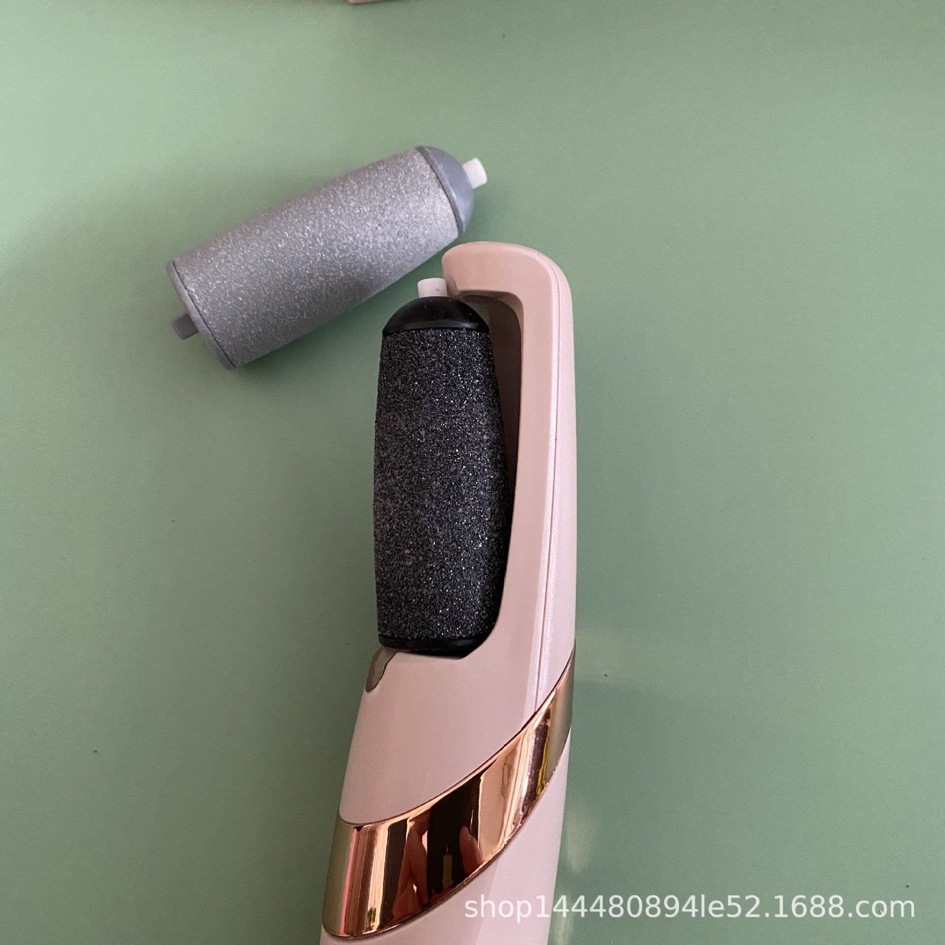 image-Electric Foot Grinder - Pink Pedicure Callus Remover