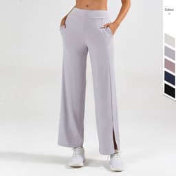 image-Li Xuefei Women's High-Waist Yoga Pants - White XXL