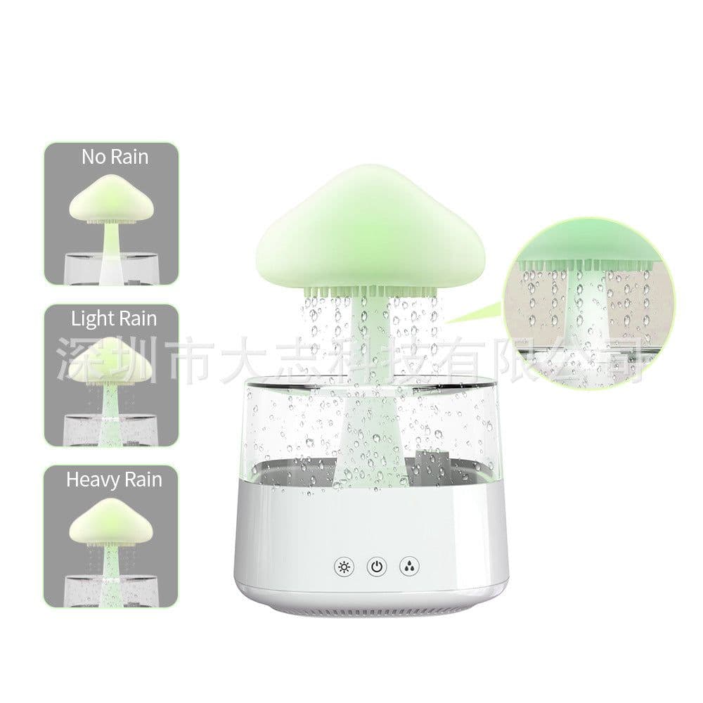 image-Ultrasonic Humidifier Aromatherapy Diffuser - Wood Grain Remote
