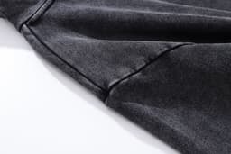image-Cotton Fleece Hoodie - Kangaroo Pocket Loose Fit XXL