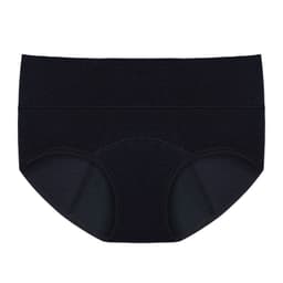 image-Women's Physiological Pants 3XL Blue Cotton High Waist