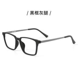 image-Ultra-light pure titanium myopia glasses frame men's anti-blue light flat glasses women's sunglasses frame wholesale 9822