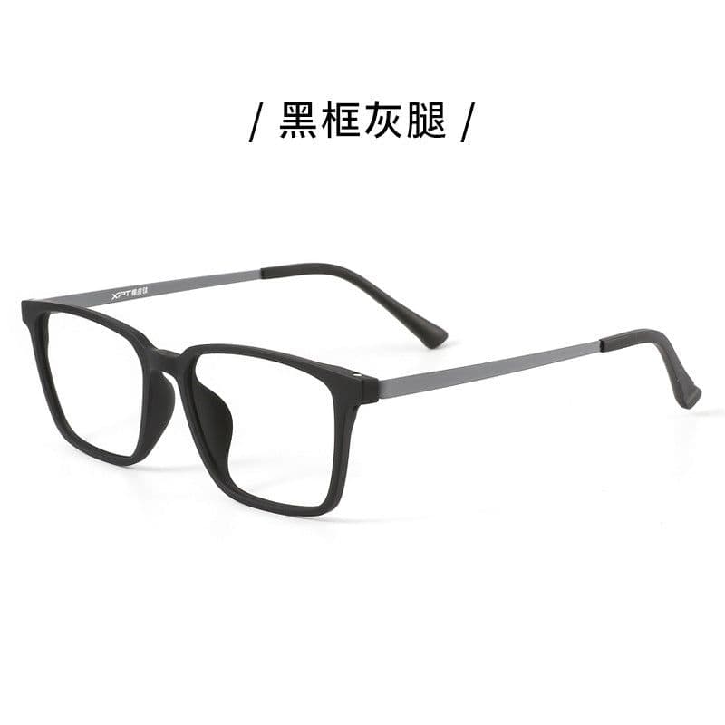 image-Ultra-light pure titanium myopia glasses frame men's anti-blue light flat glasses women's sunglasses frame wholesale 9822