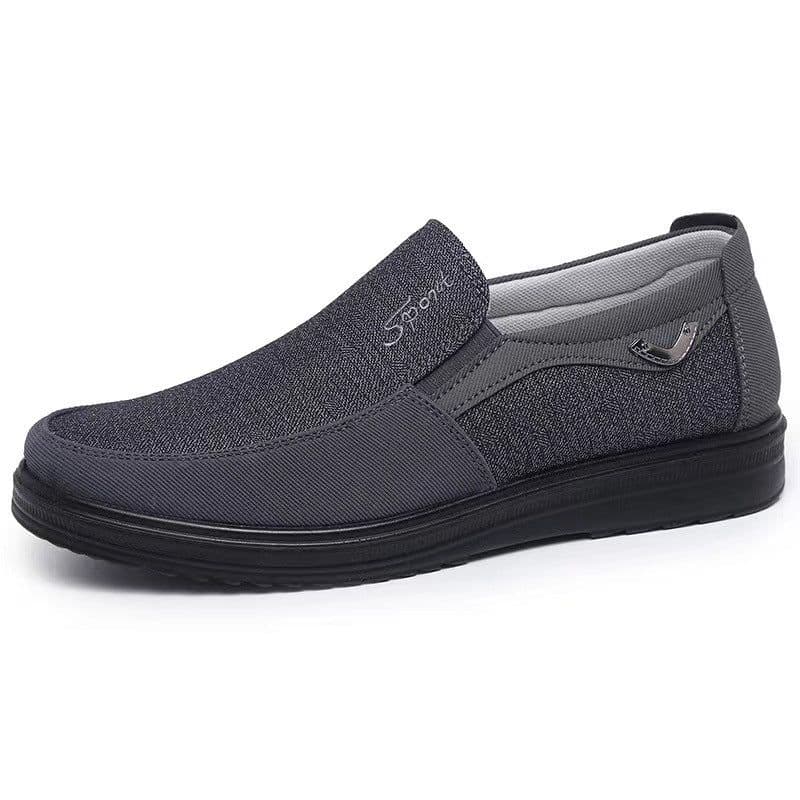 image-Men's Casual Shoes - Brown Flat Heel Size 50