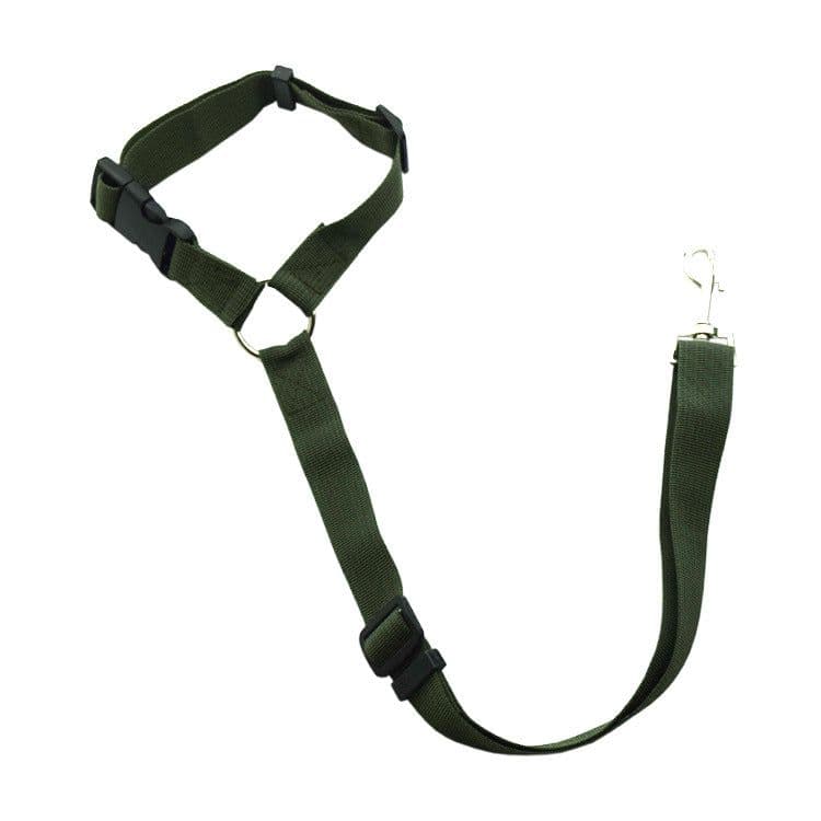 image-Pet Car Seat Belt 2 In 1 Rear Seat Dog Safety Rope