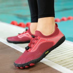 image-Men's Water Shoes - Non-Slip Breathable Unisex Gray