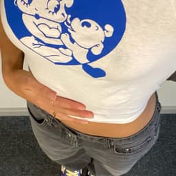 image-Women's Y2K Cross-Border Cartoon T-Shirt - Short Sleeve