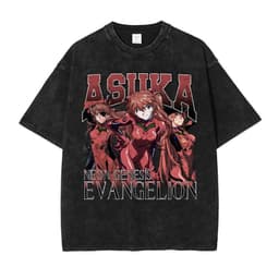 image-Black Cartoon T-Shirt, Breathable, XXXL, Loose Fit, Men's