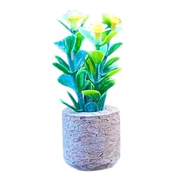 image-Creative succulent cactus potted car air-conditioning outlet aromatherapy clip car aromatherapy cotton car interior decoration
