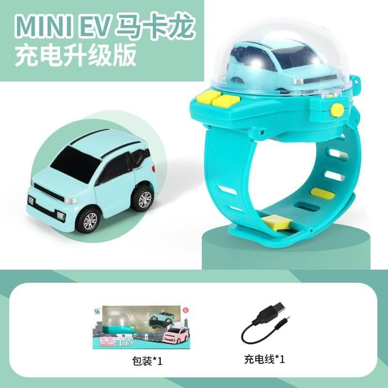 image-JZB Deformation Watch Remote Control Car Yellow