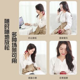 image-Cross-border Electric Head Massager Scalp Massager Household Pet Whole Body Cat Kneading Meridian Physiotherapy Apparatus