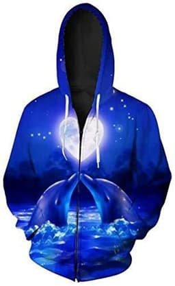 image-Men's Hooded Sweater - Polyester Casual Printing