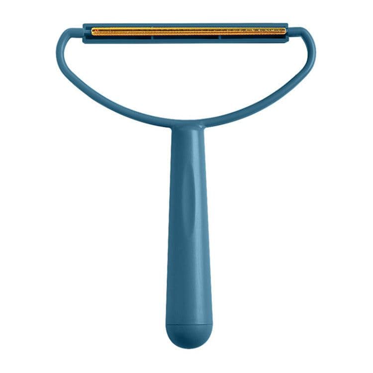 image-Orange Dual-Sided Hair Roller - Pet Clothes Scraper, Portable