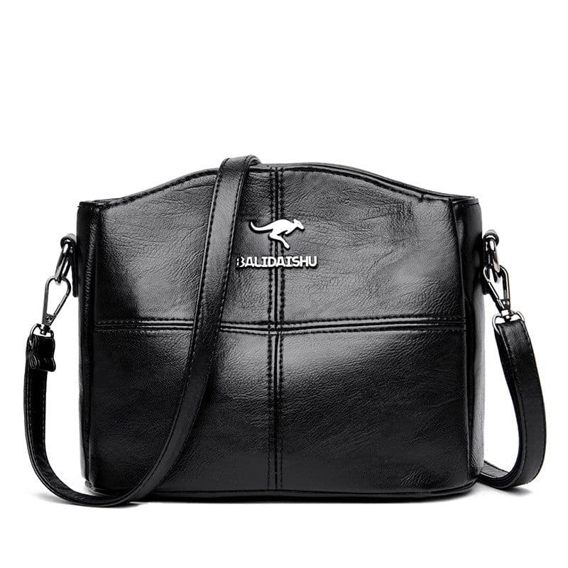 image-ZIWU Women's Shoulder Bag - Purple PU Bucket Bag