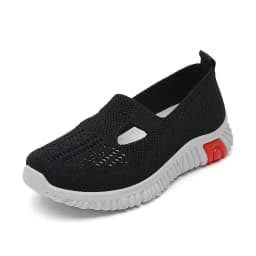 image-23 new summer mesh shoes female fly woven soft light breathable ultra-thin single mesh one pedal breathable shoes mesh shoes