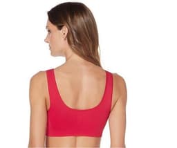 image-Sports Bra No Underwire Padless XXXL - Red