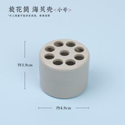 image-Plastic Transparent Kenzan Flower Arrangement Base
