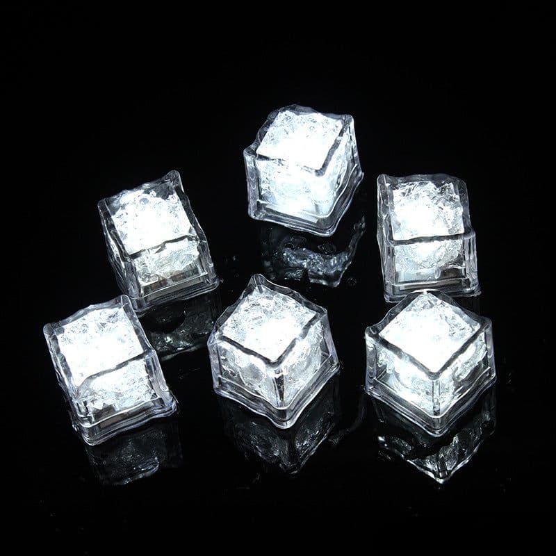 image-Autonomy LED Ice Cube Bar KTV Toy - Colorful Water-Activated Flash Lamp