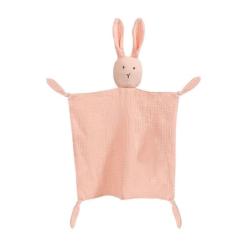 image-Augleka Baby Soothing Towel - Rabbit Dark Blue 30cm