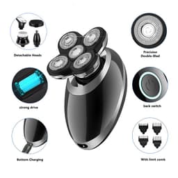 image-Five In One Waterproof Smart Razor For Men Seven Blade Electric Shaver