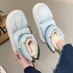 image-Fashion 2023 White Winter Boots for Women - Plus Velvet Warm Waterproof
