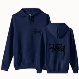 image-Classic Printed Black Sweatshirt STU World Tour Teen Jacket 2024