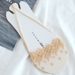 image-Half-palm suspenders sponge pad suspenders ice silk boat socks female hollow out invisible half summer sweat-absorbing thin invisible socks