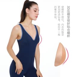 image-One-piece yoga suit - summer European style high-end fitness wear
