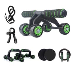 image-LEATOU Ab Wheel 7-Piece Indoor Fitness Equipment Set - LT-TZ32