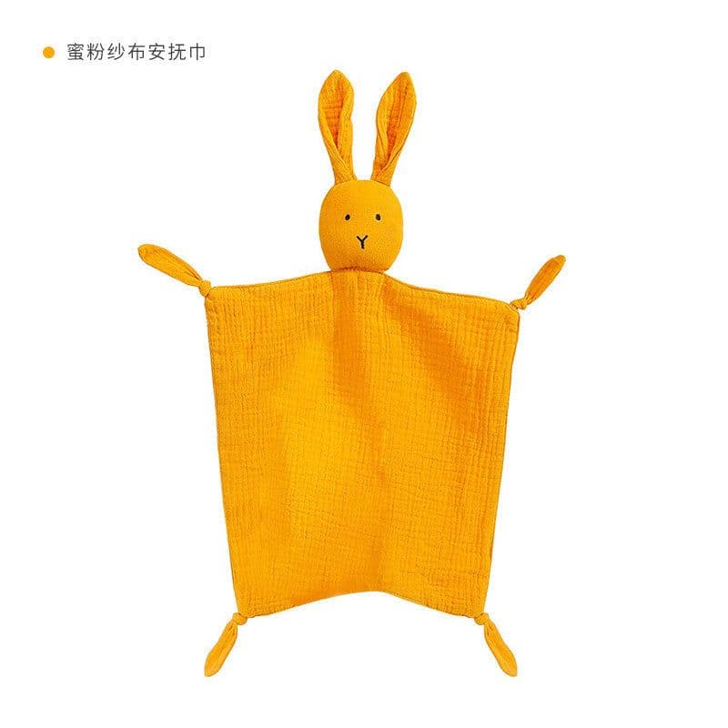 image-Augleka Baby Soothing Towel - Rabbit Dark Blue 30cm