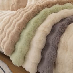 image-Sofa Cushion Cover Flannel White 75cm Modern