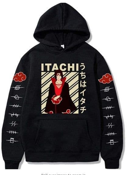 image-Men's & Women's Anime Hooded Hoodie - Large Size