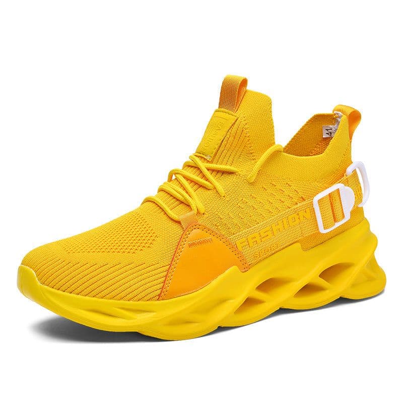 image-Spot Large Men's Running Shoes Sizes 45-46 Lightweight Breathable Mesh