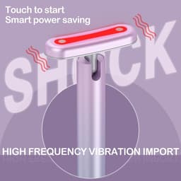 image-LAMOREVIA SolaWave EMS Micro-Current Wand, Rotatable Vibration Face & Neck Massager