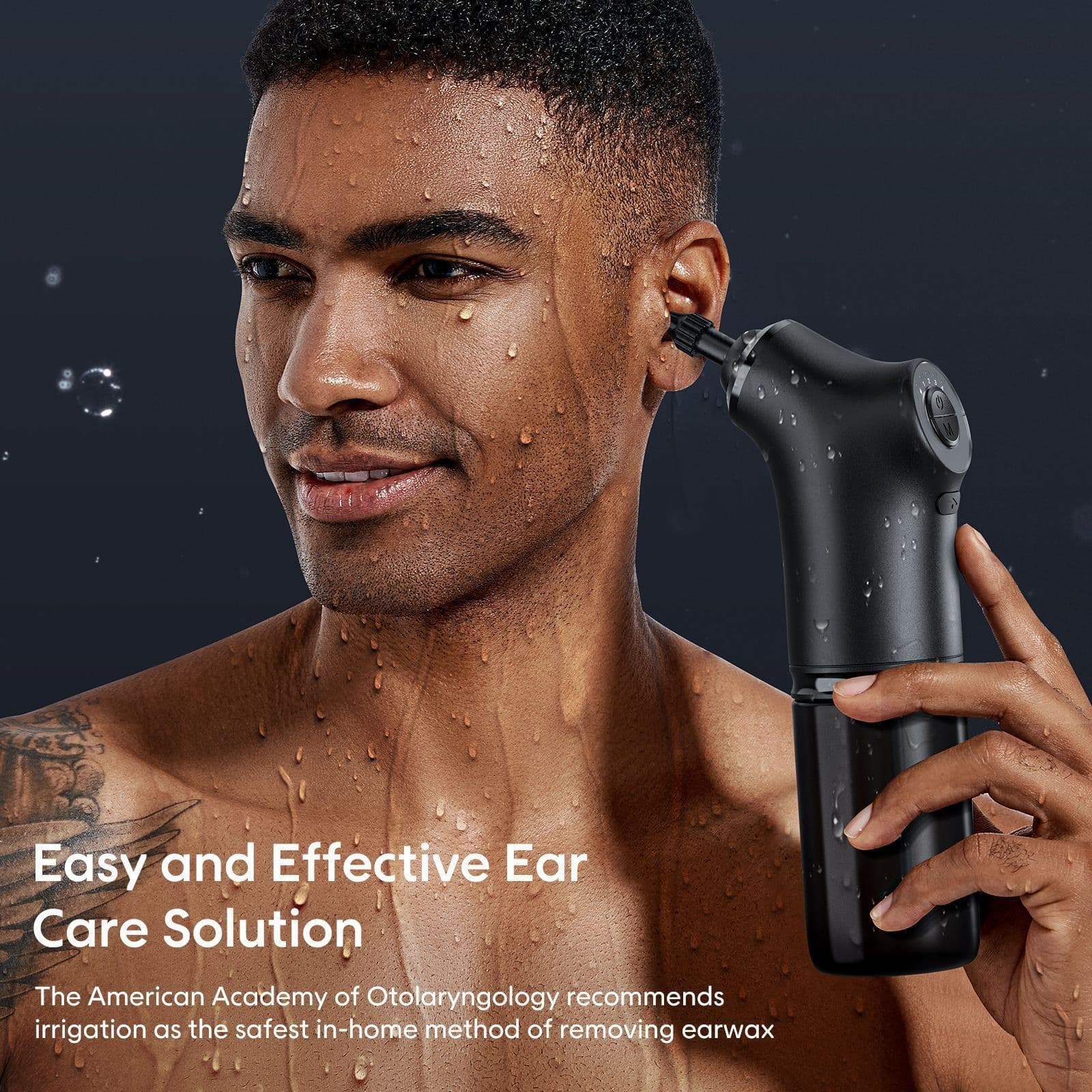 image-Sunuo E30 Electric Ear Irrigator - Black