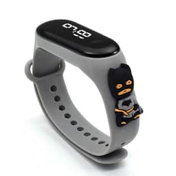 image-Best selling superman bracelet watch LED cartoon doll children's electronic watch student trend fashion swimming waterproof watch