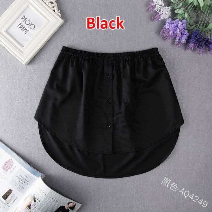 image-Western Style 2023 Trendy Polyester Skirt with Buttons - XXL
