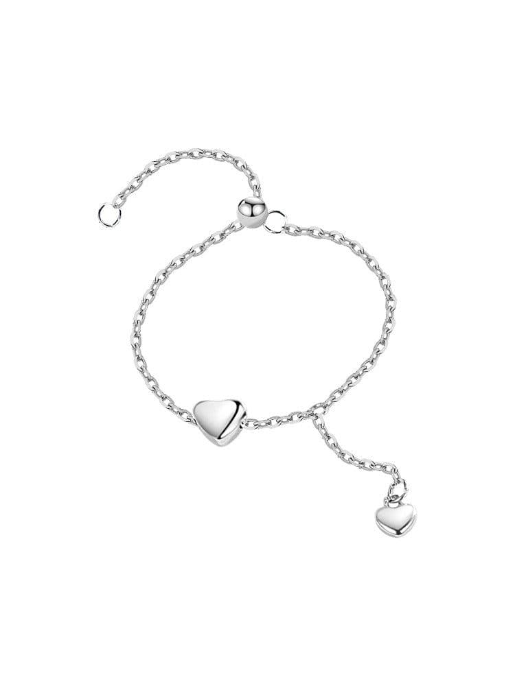 image-925 silver-plated love ring female ring adjustable index finger accessories joint ring tail ring fashion personality