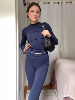 image-High Waist Tight Casual Suit - 2023 New European Style Solid Color