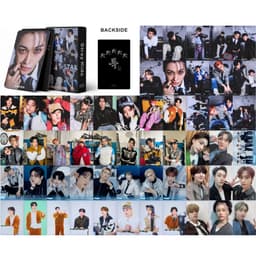 image-SK Stray Kids Album Cards - Bang Chan, Lee Know, Hyunjin