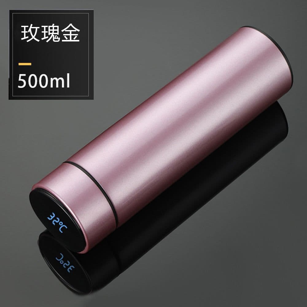 image-Smart Temperature Display Insulated Cup 304 Stainless Steel Water Bottle Gift