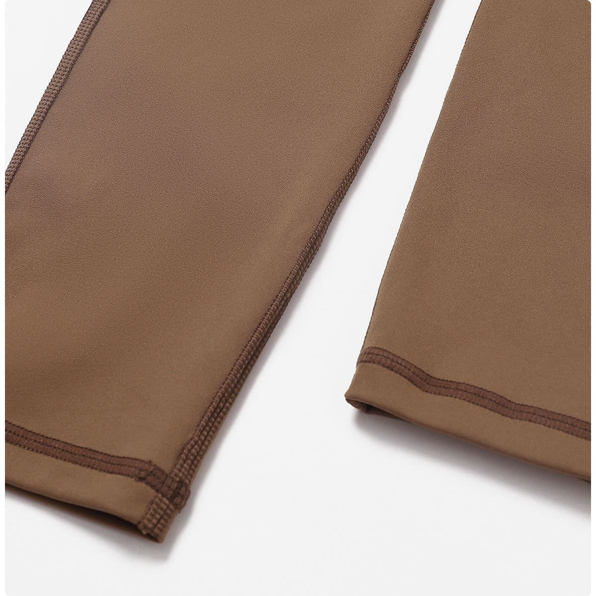 image-high-waisted yoga pants Output: High-waisted Yoga Pants - Black, Plus Size, 40D Stretch Fabric