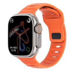 image-MaFam DT8 Ultra Smartwatch - 2.0" TFT - Orange - Bluetooth, Sleep Analysis